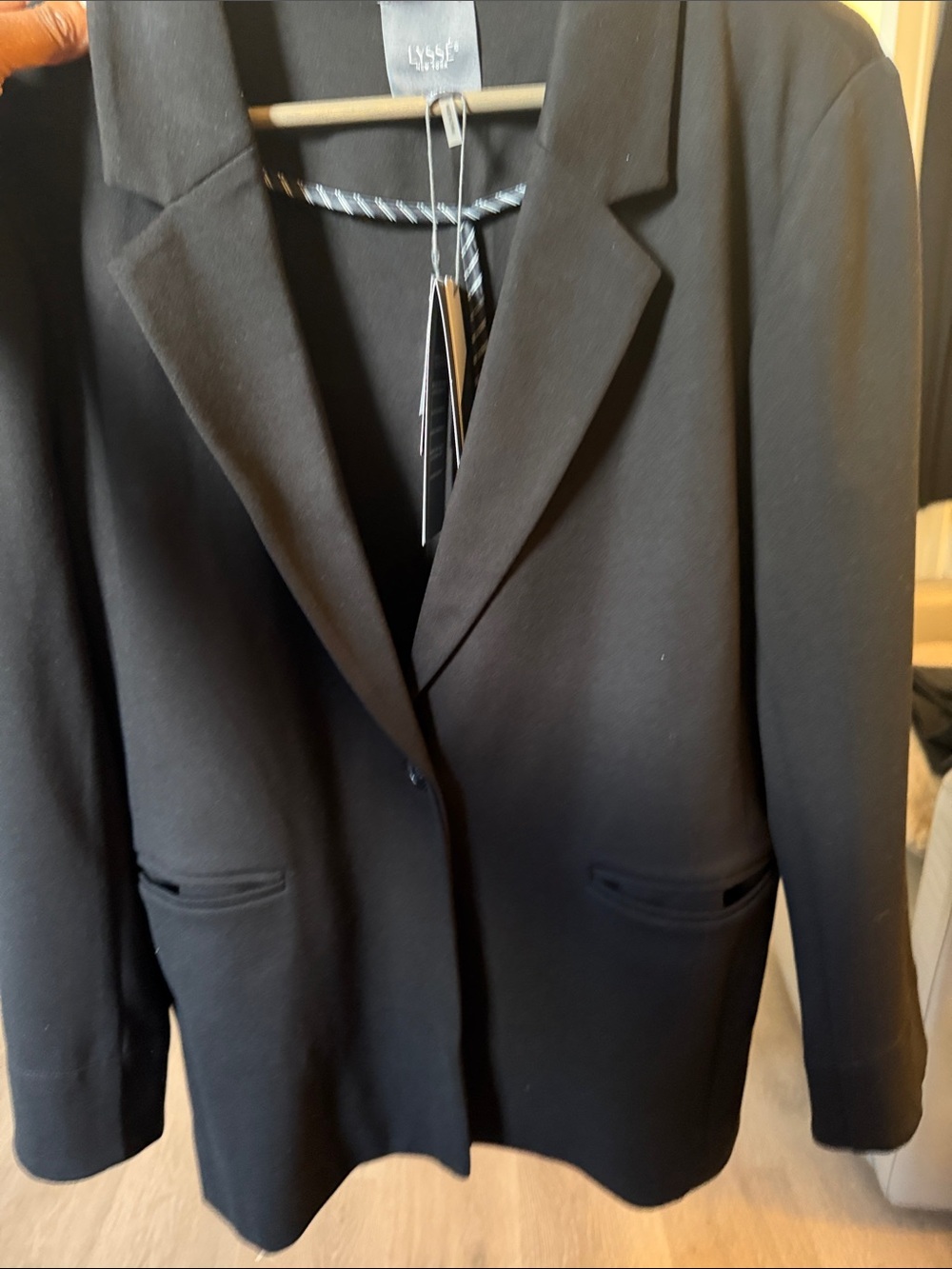 Lysse Black Tailored Women's Blazer
